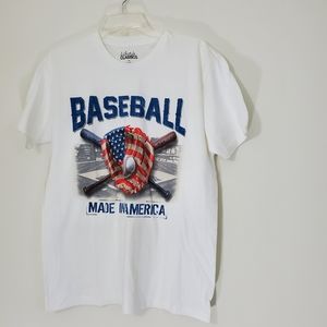 Lifestyle Classic Baseball Tee, Size Medium